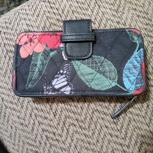 Vera Bradley zip wallet